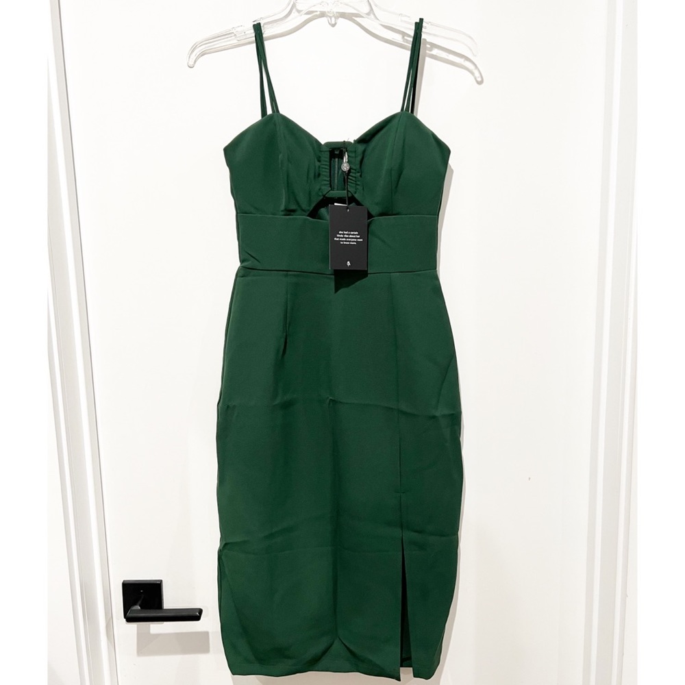 BUCKLE DETAIL DRESS - Picture 6 of 7